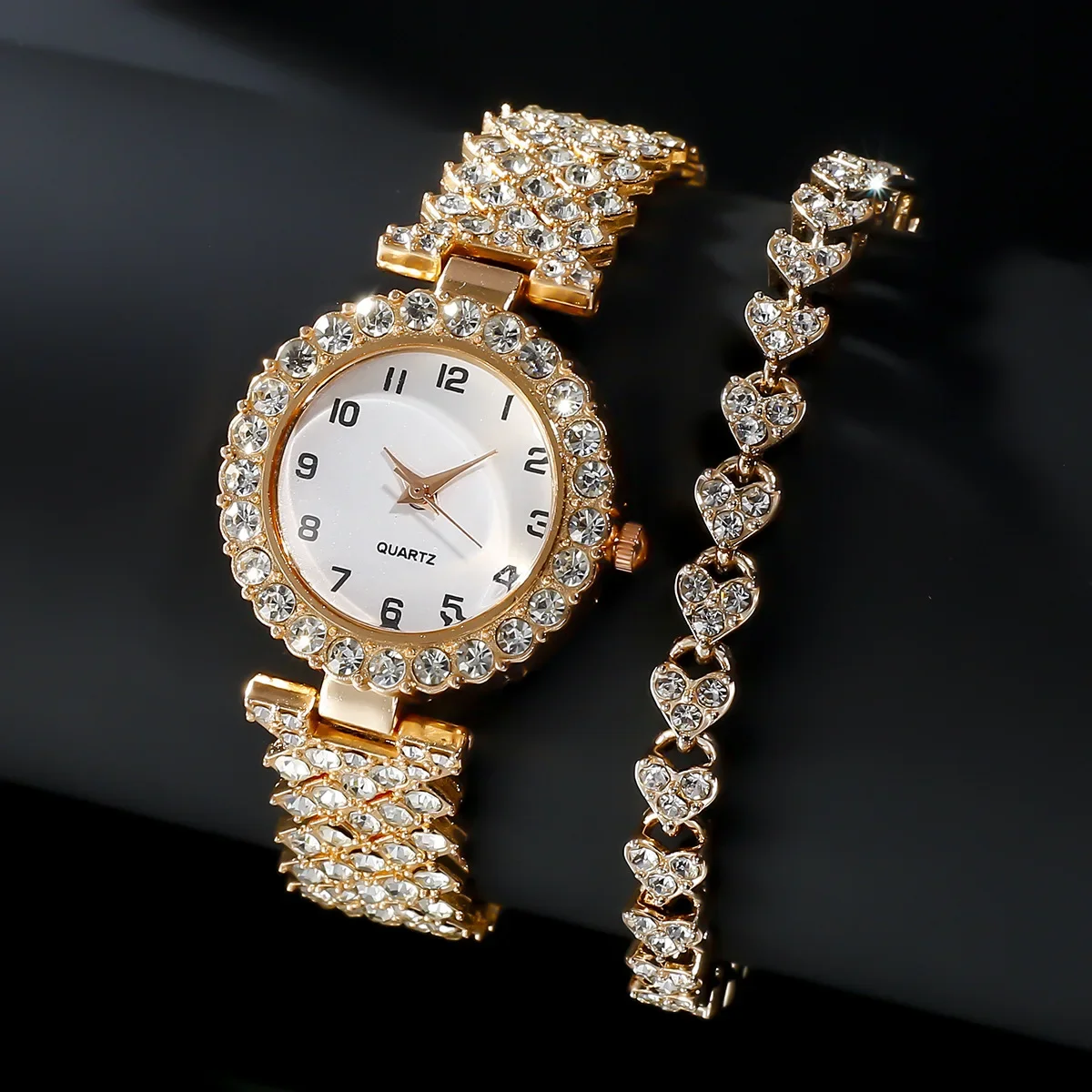 1pcs/2pcs Luxury Fashion Women - Luxury Watch For Sale ulasan dan harga