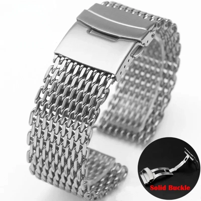 18/20/22/24mm Mesh Solid Stain - Luxury Watch Rolex ulasan dan harga