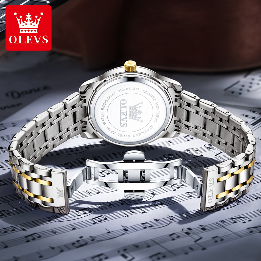 OLEVS Brand Fashion men's watc - Luxury Watch For Sale ulasan dan harga