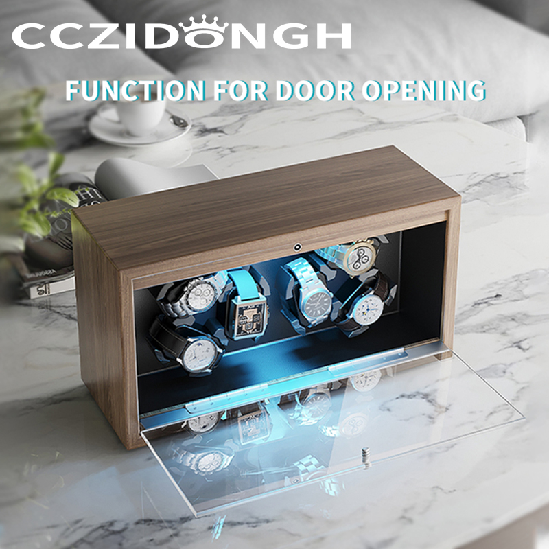 Brand New Wooden Watch Winder  - Luxury Watch Winder Box ulasan dan harga