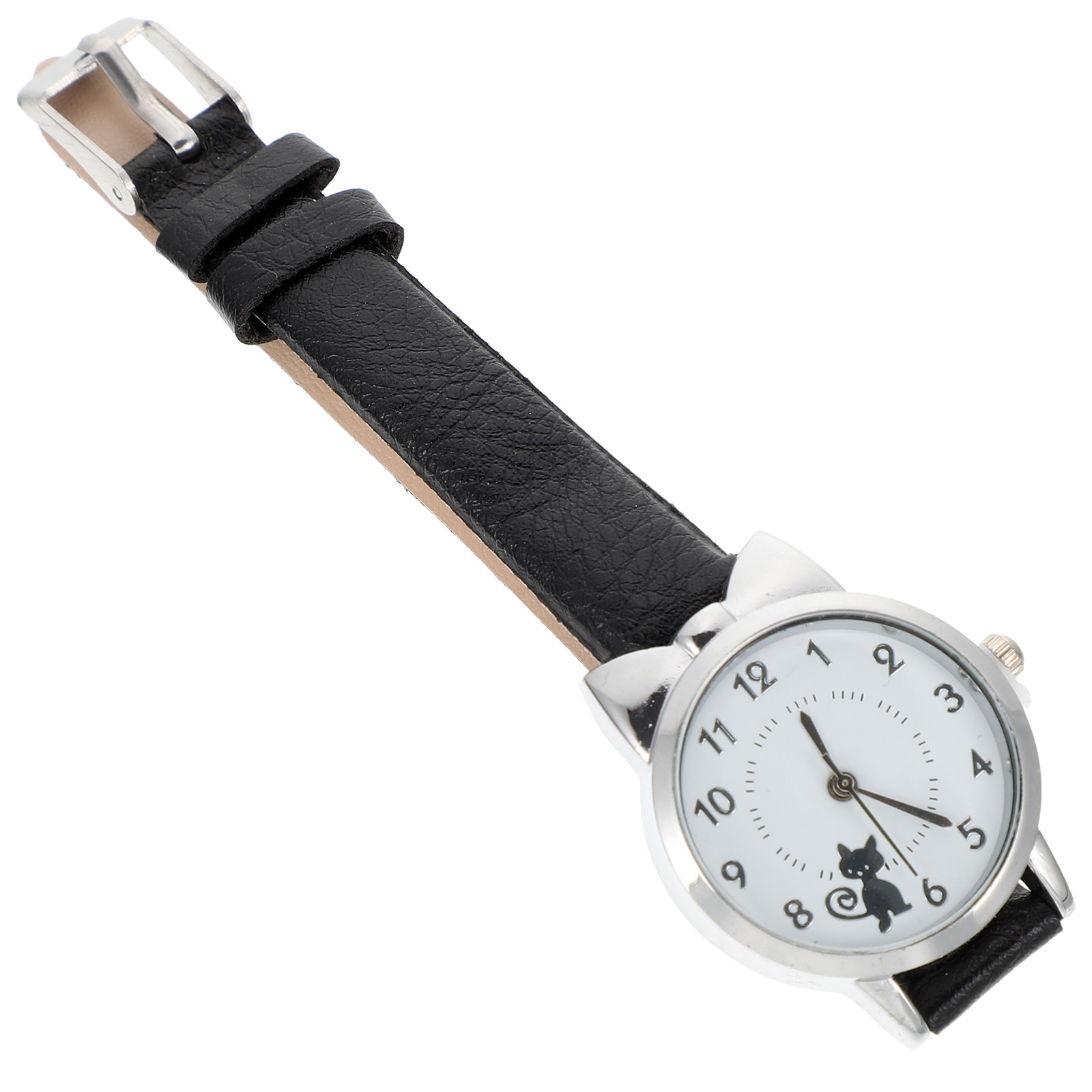 Women Watch Small Cat Pattern  - Luxury Watch White ulasan dan harga
