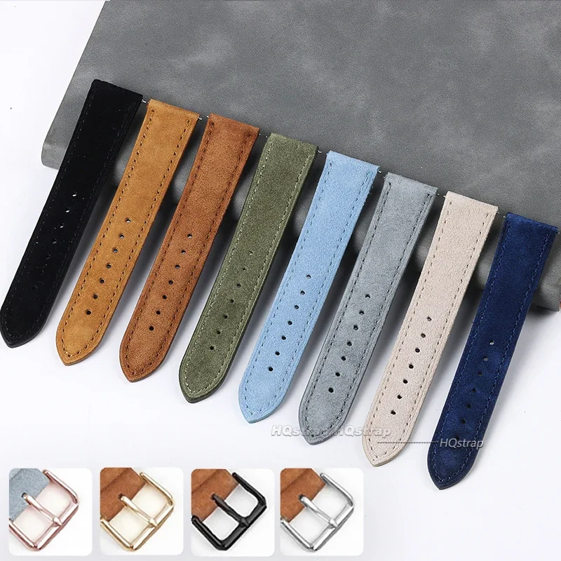 Suede Genuine Leather Watchban - Luxury Watch Rolex ulasan dan harga