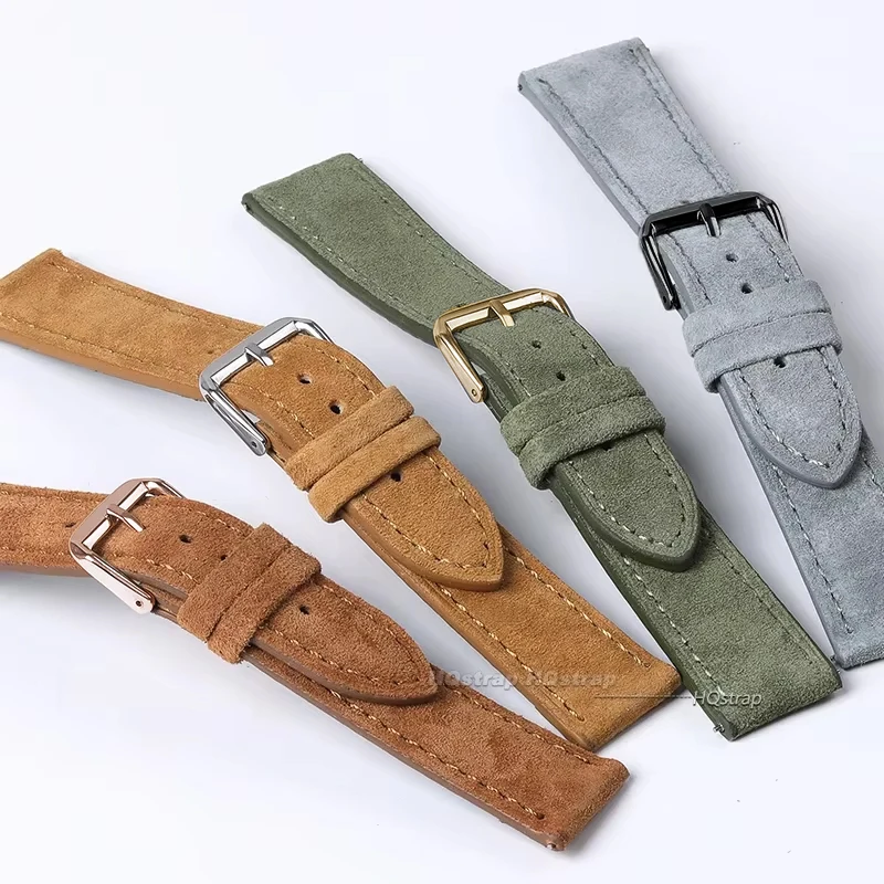 Suede Genuine Leather Watchban - Luxury Watch Rolex ulasan dan harga