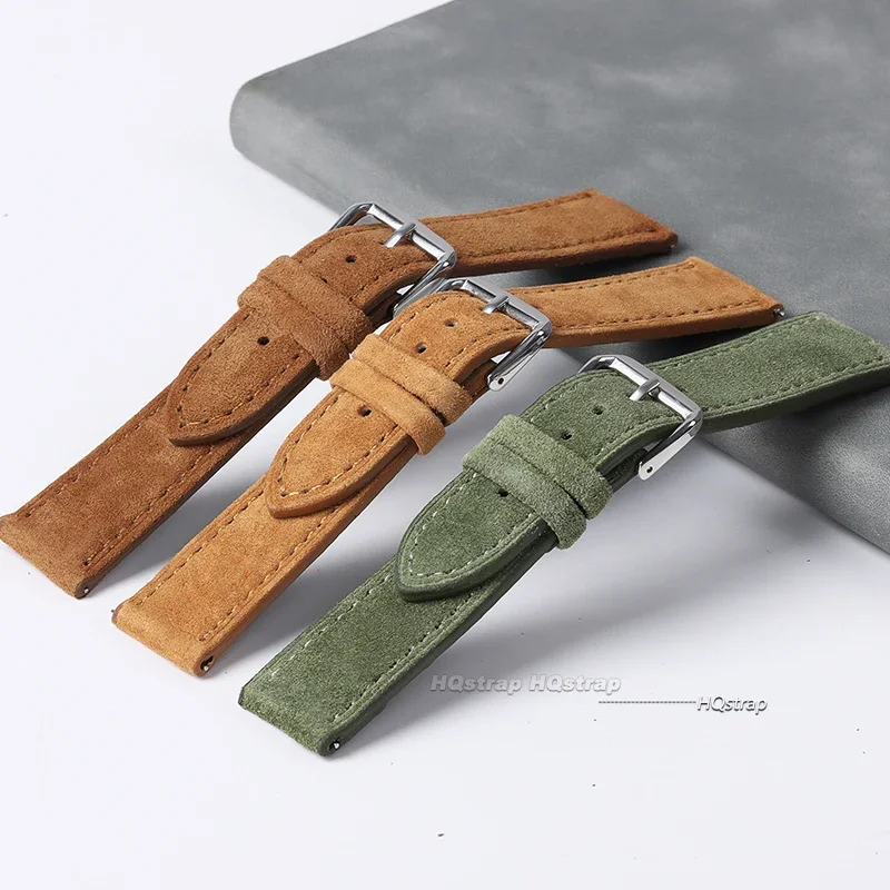 Suede Genuine Leather Watchban - Luxury Watch Rolex ulasan dan harga