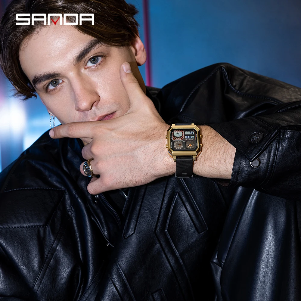 SANDA Top Brand 6210 Fashion M - Luxury Watch Shop ulasan dan harga