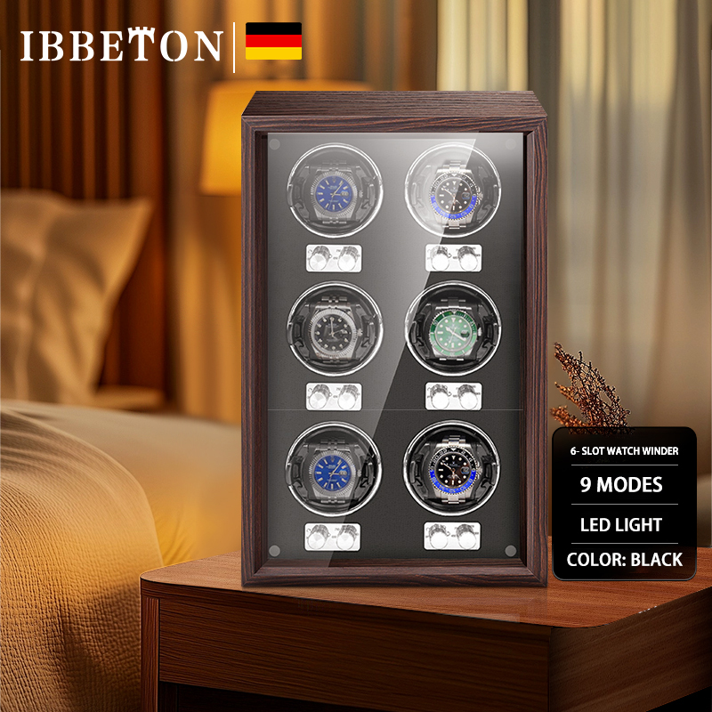 IBBETON Luxury Brand Wood Watc - Luxury Watch Winder Box ulasan dan harga