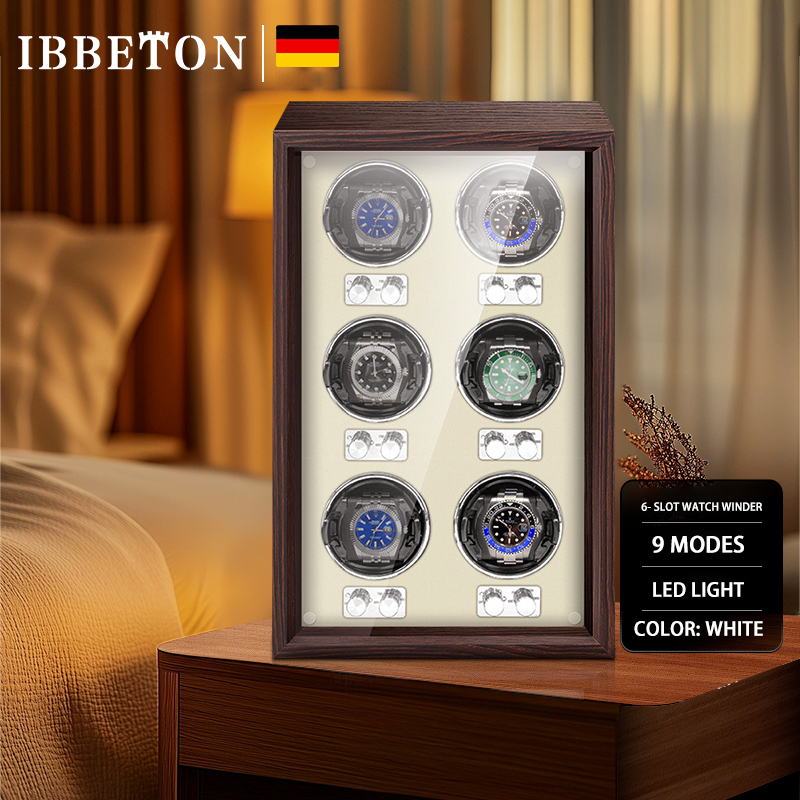 IBBETON Luxury Brand Wood Watc - Luxury Watch Winder Box ulasan dan harga