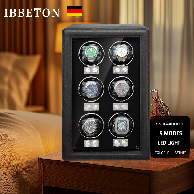 IBBETON Luxury Brand Wood Watc - Luxury Watch Winder Box ulasan dan harga