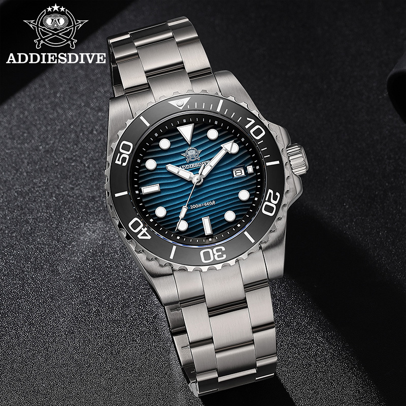 ADDIESDIVE Men's 2115 Quartz W - Luxury Watch Holder ulasan dan harga