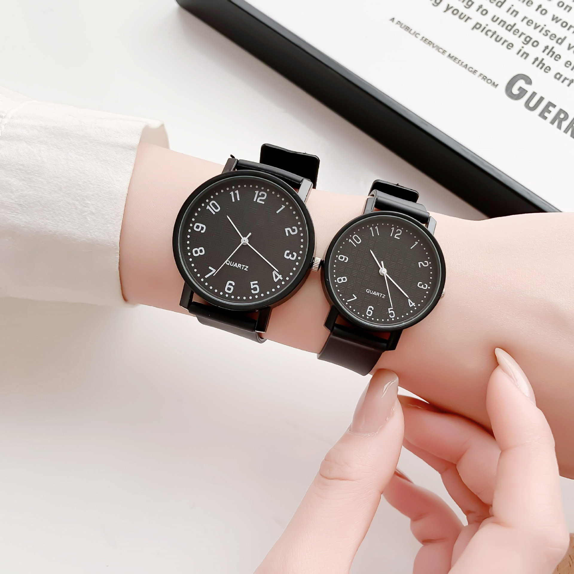 Simple Black Watch Quartz Watc - Luxury Watch For Sale ulasan dan harga